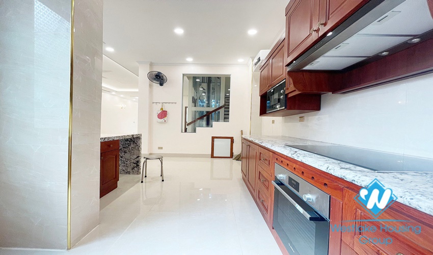 A beautiful villa with elevator for rent in T Block, Ciputra, Tay Ho, Ha Noi